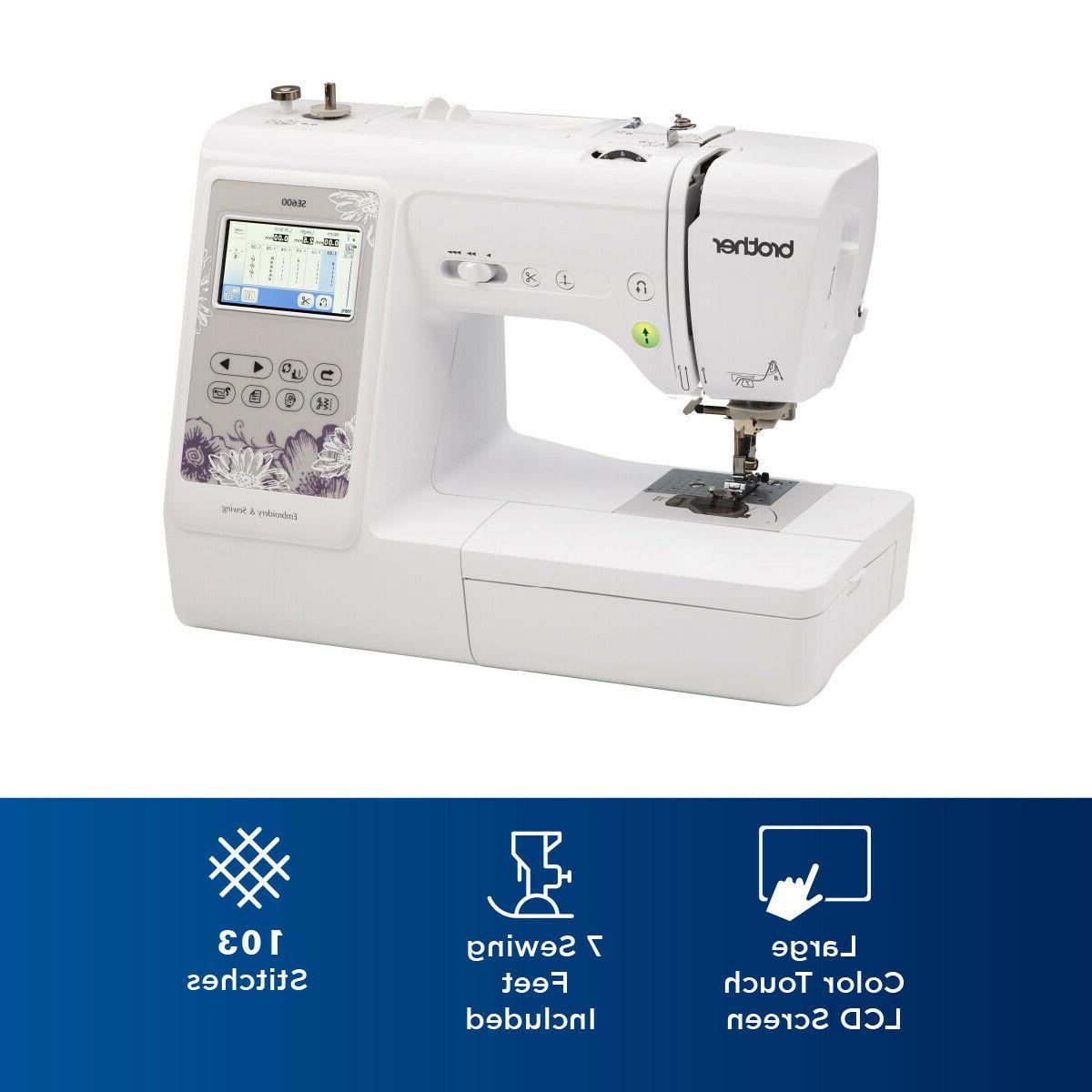 Brother SE600 Combo Computerized Sewing & ✅ NEW ✅